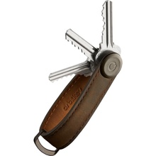 Kľúčenka Orbitkey kožená 2.0 Crazy Horse Oak Brown