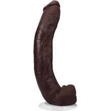 Doc Johnson Dredd ULTRASKYN 13.5″ Cock with Vac-U-Lock Suction Cup, hnedé dildo s Vac-U-Lock prísavkou 28 x 5,2–5,9 cm