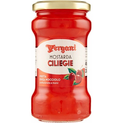 Vegani Mostarda kandizované čerešne v horčicovom sirupe 400 g