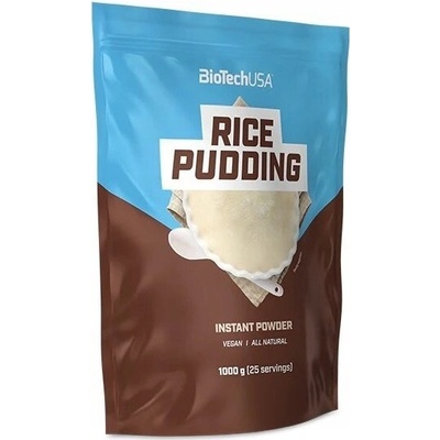 BioTechUSA Ryžová múka v prášku Rice Pudding, prírodná chuť, 1000 g