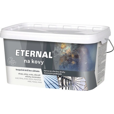 Antikorózna farba Eternal na kovy 5 kg zelený 406