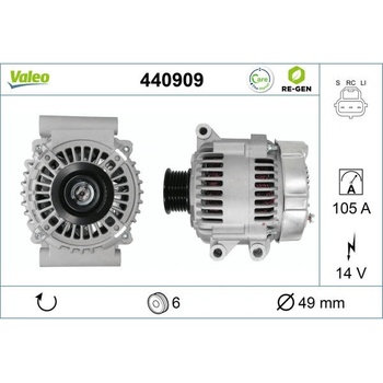 generátor VALEO 440909