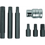 Top Master Pro Накрайници xzn М6-М12 к-т 6бр s2 +адаптор tmp (330351)