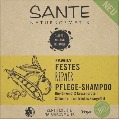 Sante Repair tuhý šampón BIO oliva s proteínmi 60 g