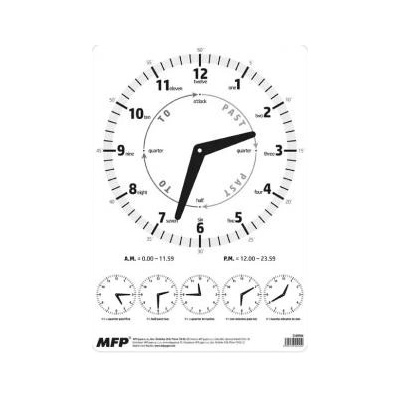 Dětské hodiny MFP - učební pomůcka – Zbozi.Blesk.cz