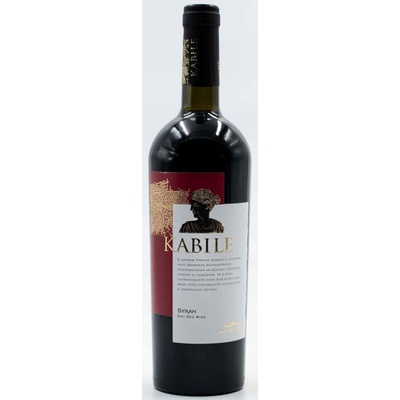 Villa Yambol Kabile Syrah červené 2021 13,5% 0,75 l (čistá fľaša)
