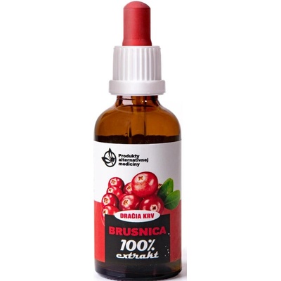Trávníček Dračia krv Brusnica 100% extrakt 50 ml