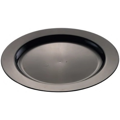 RK-PREMIUM RK-Чиния 19cm. (PL. R19)полистирен ЧЕРНА (0151518)
