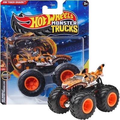 Mattel Hot Wheels Monster Trucks Tiger Shark