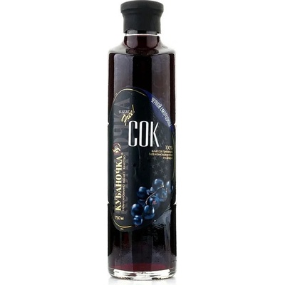 Kubanočka Rybízový džus s dužinou 0,75 l