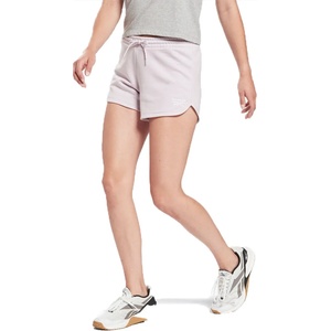 Reebok Identity French Terry Shorts Purple - dress4less