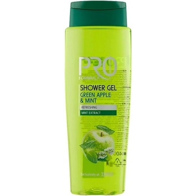 Tesco Pro Formula Apple & mint sprchový gél 400 ml