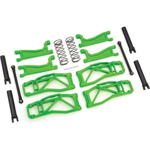 Traxxas Комплект окачване на колела Traxxas зелен (за WideMaxx)