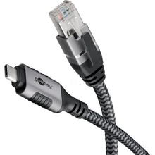 Goobay 70752 USB 3.1, RJ45, vidlice, USB C, vidlice, 5m