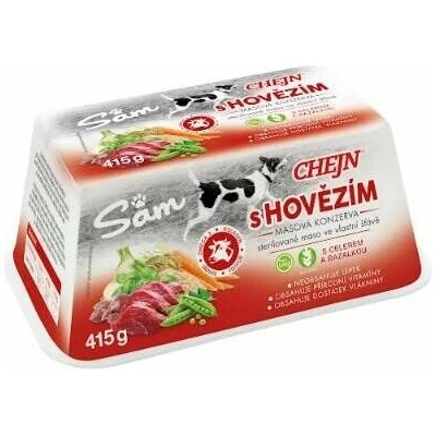 CHEJN SAM s hovězím 415 g
