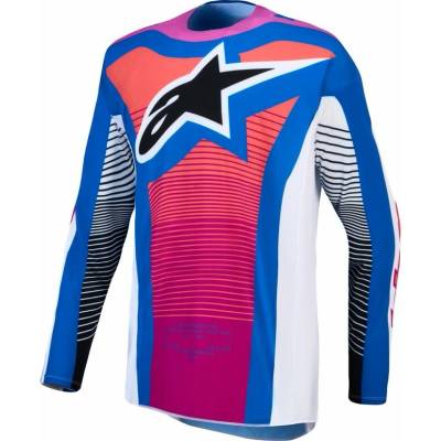 Alpinestars Techstar Maven 2027 biela/modrá/gradient/fialová