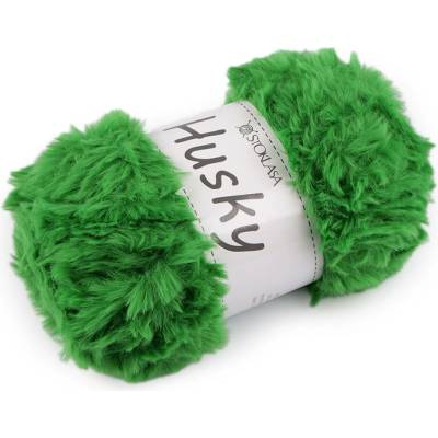 Pletací příze Husky 100 g Varianta: 10 (10) zelená pastelová, Balení: 1 ks 57858/147369/269185