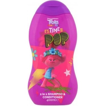 DreamWorks Trolls World Tour 2in1 Shampoo & Conditioner šampon 400 ml