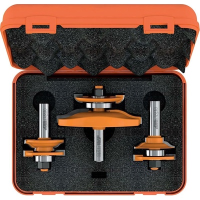 CMT Orange Tools CMT Sada fréz dvířková - 3ks profil C S=12 HW