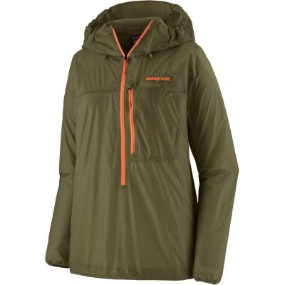 Patagonia Дамско ветрозащитно яке Patagonia Women's Houdini Rock Jacket Windproof jacket - Basin Green (118-0436-0112)