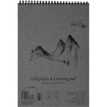 SM-LT art Skicák Calligraphy a lettering pad 100g/m2 50 listů A4