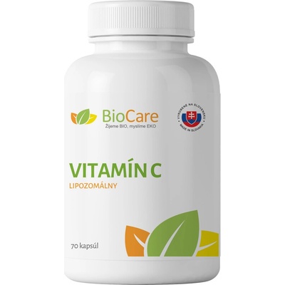 BioCare Vitamín C lipozomálny 500mg 2x 70 kapúl