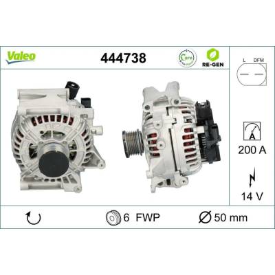 Generátor VALEO 444738