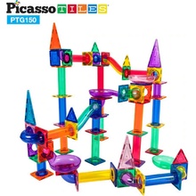 PicassoTiles Marble Run Kuličková magnetická dráha 150 ks