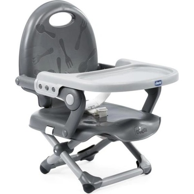 Chicco Pocket Snack dark grey