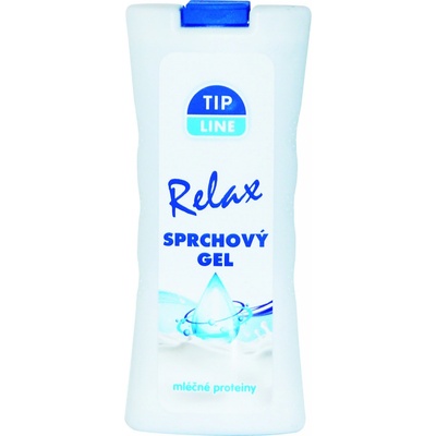 Tip Line Relax sprchový gél Mliečne proteiny 500 ml