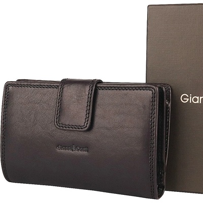 Gianni Conti no. 046 Kožená kvalitní peněženka černá
