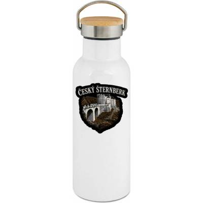 123TRIKO termoska Český Šternberk, rytý tisk 500 ml