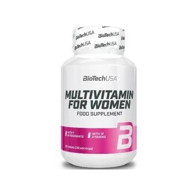 BioTechUSA Мултивитамини за жени, Multivitamin for Women, 60 таблетки, 880