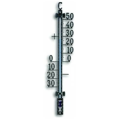 Vonkajší teplomer, analógový, kov, 27,5 cm