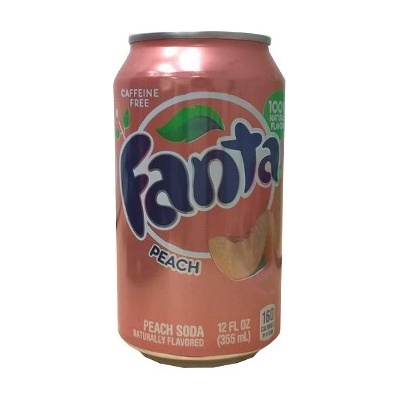 Fanta Peach 355 ml – Zboží Dáma