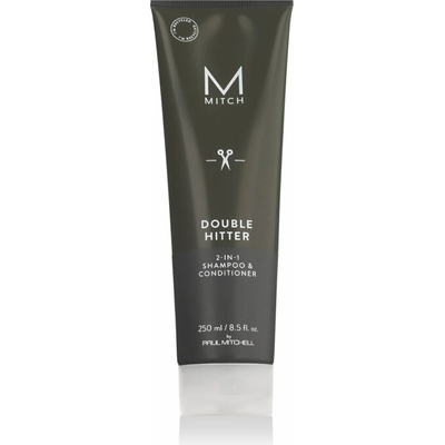 Paul Mitchell Mitch Double Hitter 2-in-1 Shampoo & Conditioner 250ml
