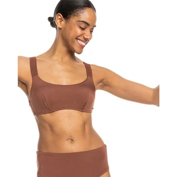 Roxy Silky Island Dcup bikini top - Brown (Root Beer)
