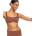 Roxy Silky Island Dcup bikini top - Brown (Root Beer)