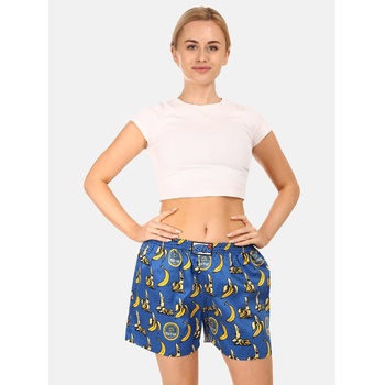 Styx Жълто-сини дамски шарени шорти за сън Styx Bananas Styx | Sin | ЖЕНИ | M