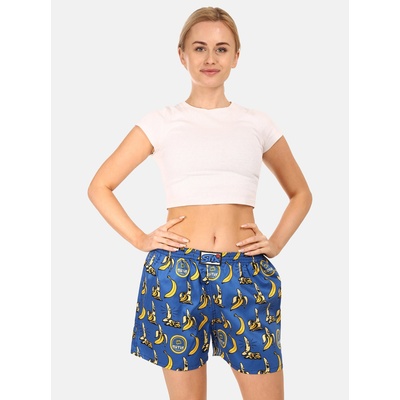 Styx Жълто-сини дамски шарени шорти за сън Styx Bananas Styx | Sin | ЖЕНИ | M