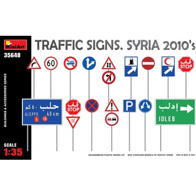 MiniArt Traffic Signs Syria 2010's 1:35