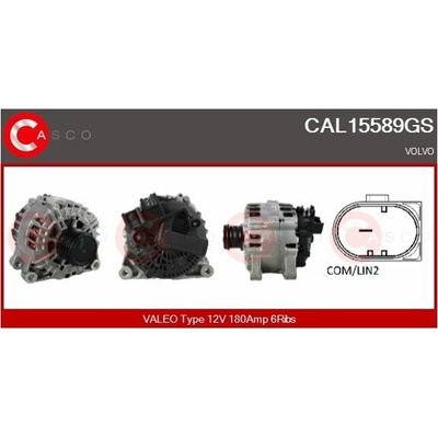 Alternátor CASCO Genuine CAL15589GS