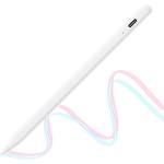 Techsuit Стилус за таблет, Bluetooth, Type-C, 130mAh, 130mAh, 5V, 0.2A, отхвърляне на дланта, сензор за натиск при накланяне - (AC10-CP) - бял