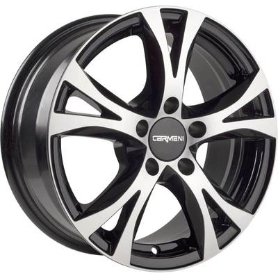 CARMANI 09 6.5x16 5x108 ET45 black polished