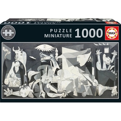 EDUCA Panoramatické miniatúrne Guernica Pablo Picasso 1000 dielov