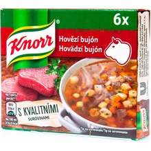 Knorr Hovězí bujón 6 x 10 g