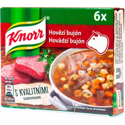 Knorr Hovězí bujón 6 x 10 g