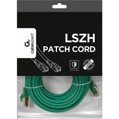 Gembird PP6A-LSZHCU-G-10M CAT6A SFTP, 10m, zelený