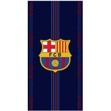 Carbotex Futbalová osuška FC Barcelona motív Racing 70 x 140 cm