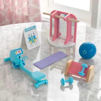 Kidkraft Príslušenstvo do domčeka pre bábiky Domáce Fitnesscentrum